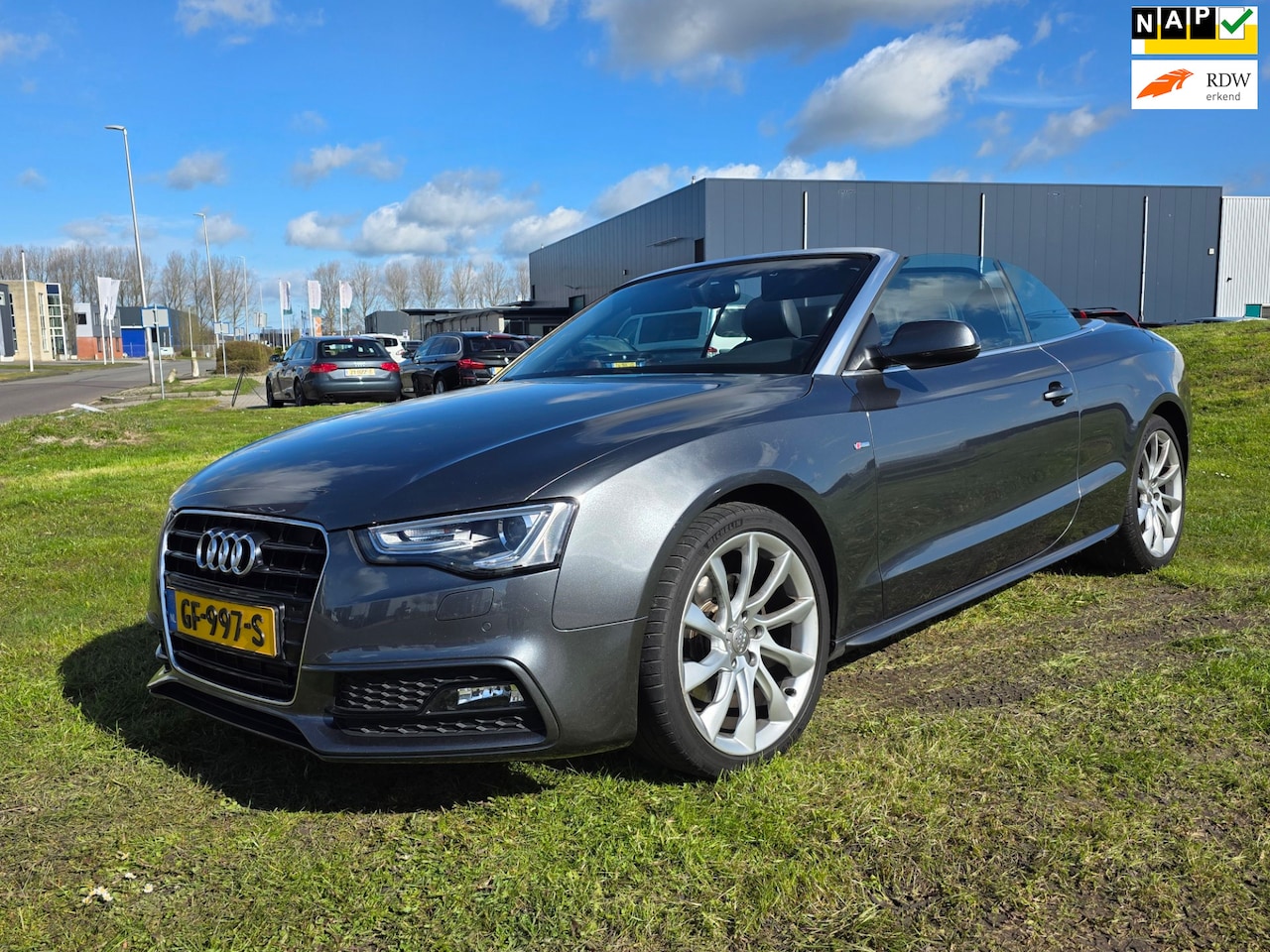 Audi A5 Cabriolet - 1.8 TFSI S-line B&O Sport leer DAB - AutoWereld.nl