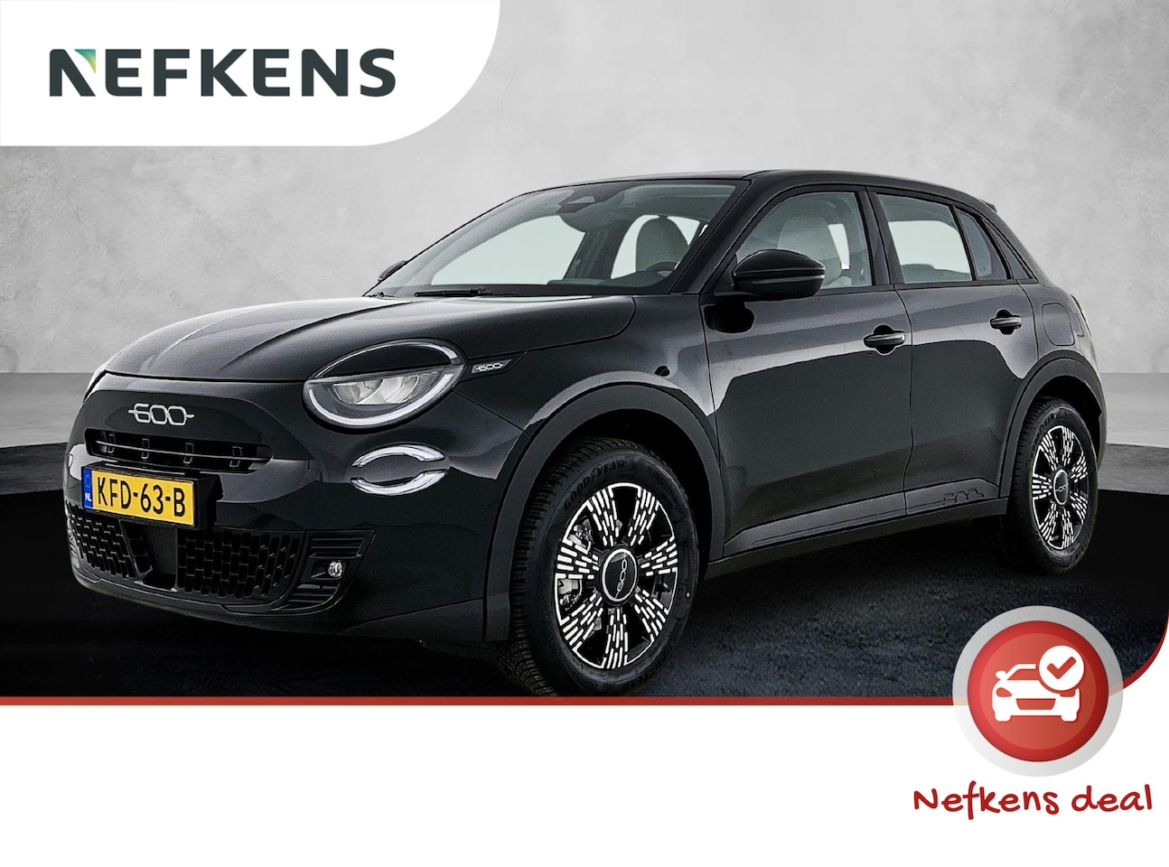 Fiat 600 - 1.2 Hybrid Urban 145pk Automaat | VOORRAAD VOORDEEL | 8 JAAR GARANTIE | Apple Carplay/Andr - AutoWereld.nl