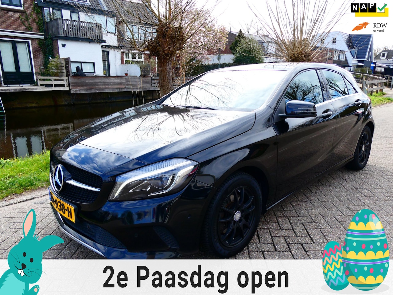 Mercedes-Benz A-klasse - 160 Ambition Airco Cruise LED Navi PDC Geen import - AutoWereld.nl