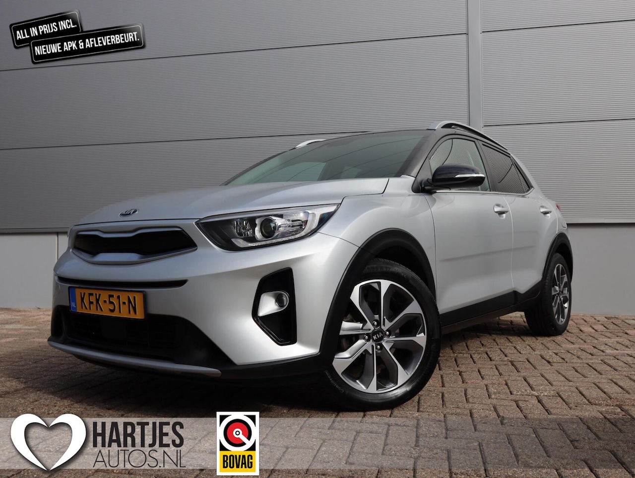 Kia Stonic - 1.4 MPi 100pk (Vol-Opties!) 1e eigenaar Two-Tone - AutoWereld.nl
