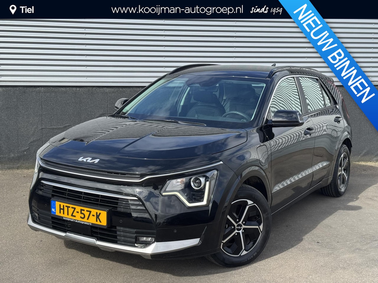 Kia Niro - 1.6 GDi PHEV DynamicLine Plug-in, NL-auto! BTW-auto, Navigatie, Parkeersensoren voor + ach - AutoWereld.nl