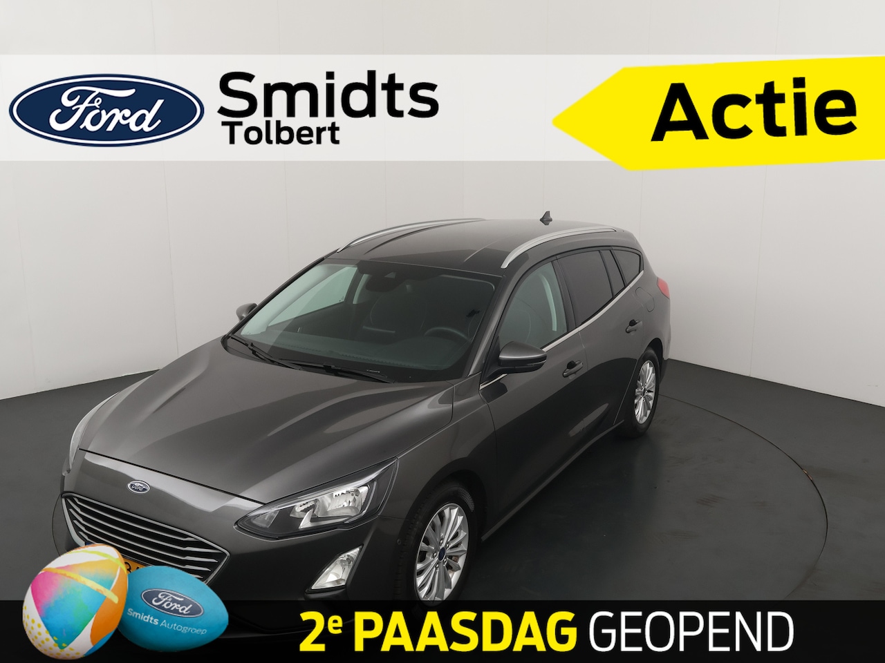 Ford Focus Wagon - 125PK EcoBoost Titanium Business | Adapt. cruise | Winterpack | AR Camera | Park. sens V+A - AutoWereld.nl