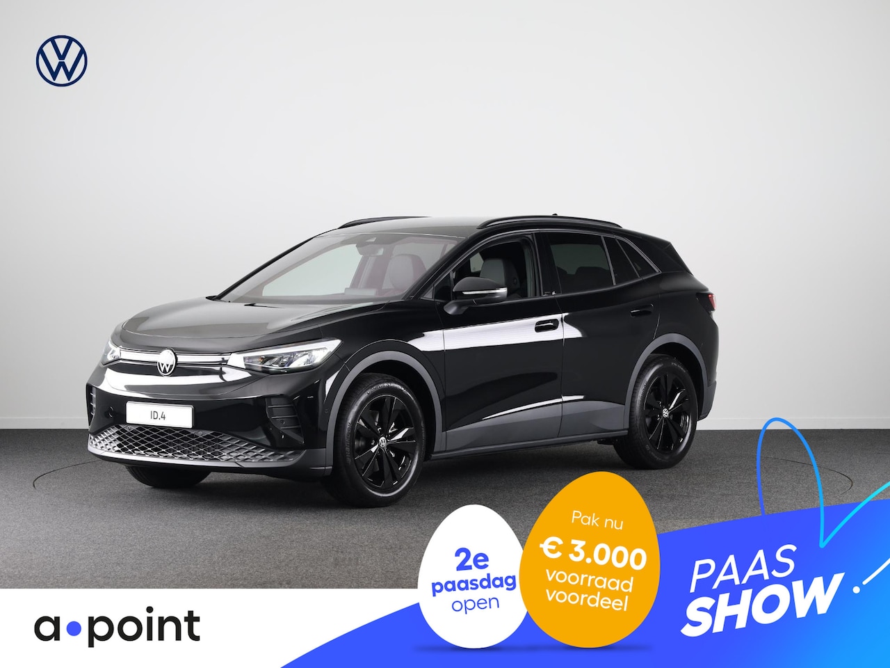 Volkswagen ID.4 - Pro Limited Edition 77 kWh accu 286 PK | 19" LM | Black Edition | Stoel & Stuurverwarming - AutoWereld.nl