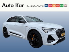 Audi e-tron - 50 quattro S- edition 71 kWh SOH 100% Black pakket Panorama dak Head up Top view camera