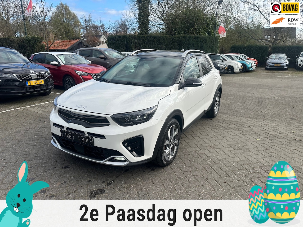Kia Stonic - 1.0 T-GDi MHEV GT-Line automaat , navigatie , pdc voor en achter met camera - AutoWereld.nl