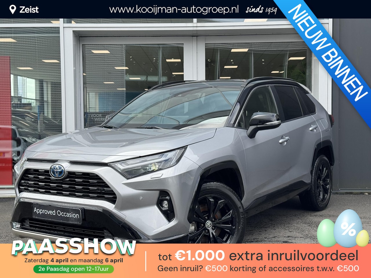 Toyota RAV4 - 2.5 Hybrid AWD Bi-Tone 2.5 Hybrid AWD Bi-Tone - AutoWereld.nl