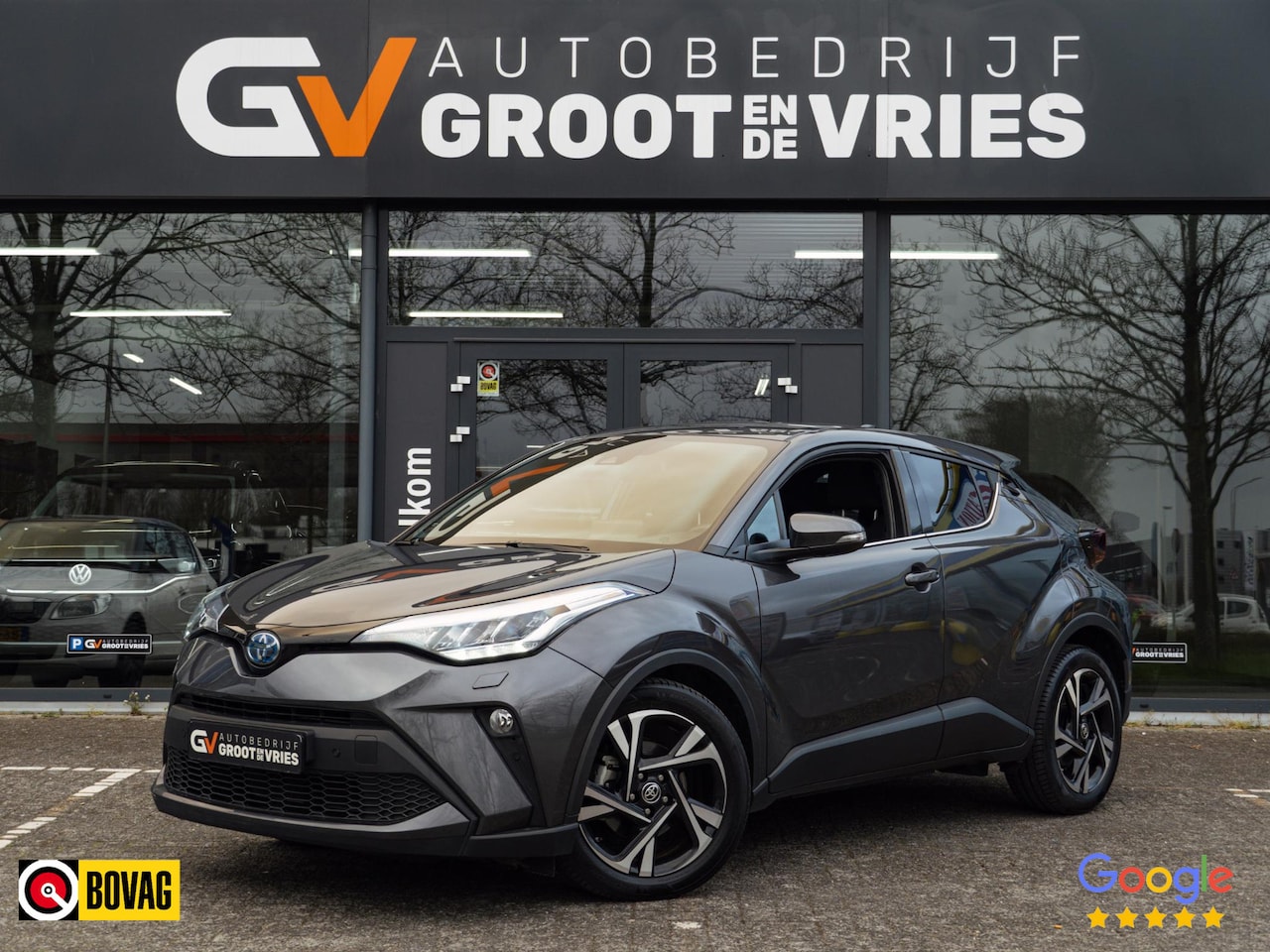 Toyota C-HR - 1.8 Hybrid Style Camera|Stoel/stuurverwarming|CarPlay|BLIS - AutoWereld.nl
