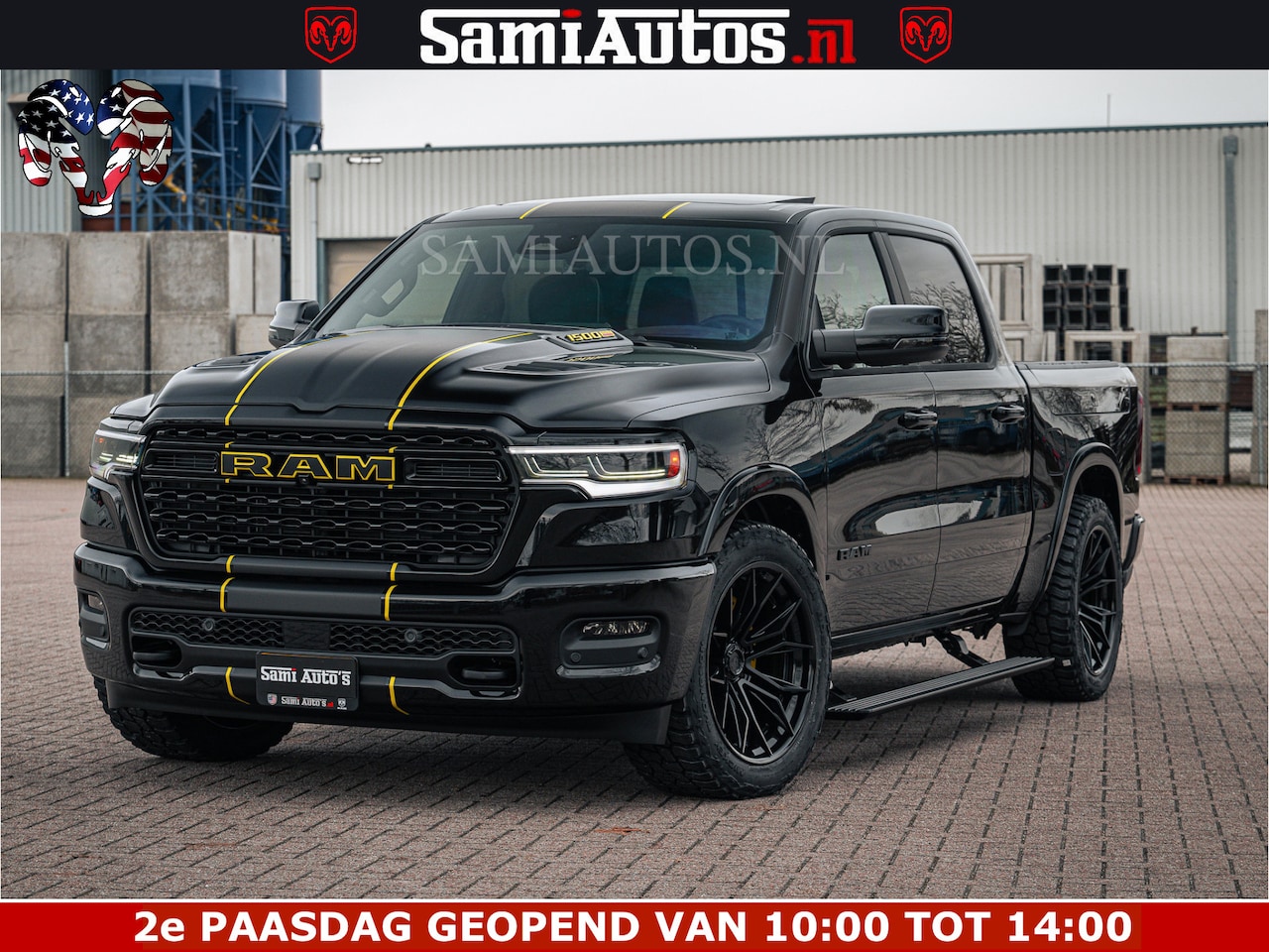 Dodge Ram Pick Up - LIMITED NIGHT H.O 540HP 706Nm | Massage + Full Option | De Meest Luxe en Volle in zijn Kla - AutoWereld.nl