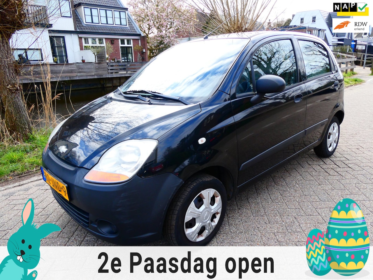 Chevrolet Matiz - 0.8 5-deurs 118.000km. NAP Zuinig Hoge zit APK Maart 2027 - AutoWereld.nl
