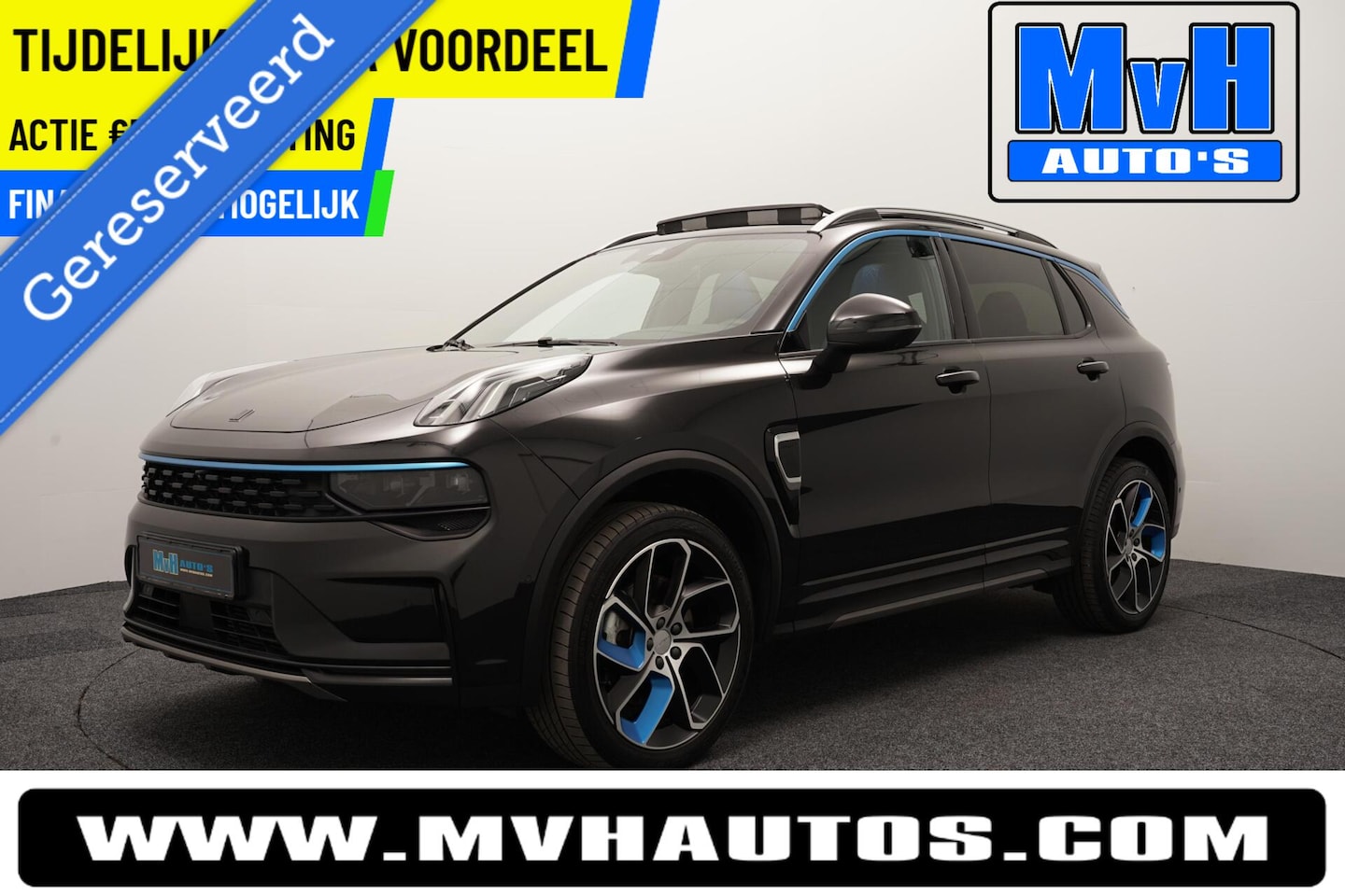 Lynk & Co 01 - 1.5 Plug-in Hybride|ZWARTE.HEMEL|360ºCAM|PANO|NAP - AutoWereld.nl