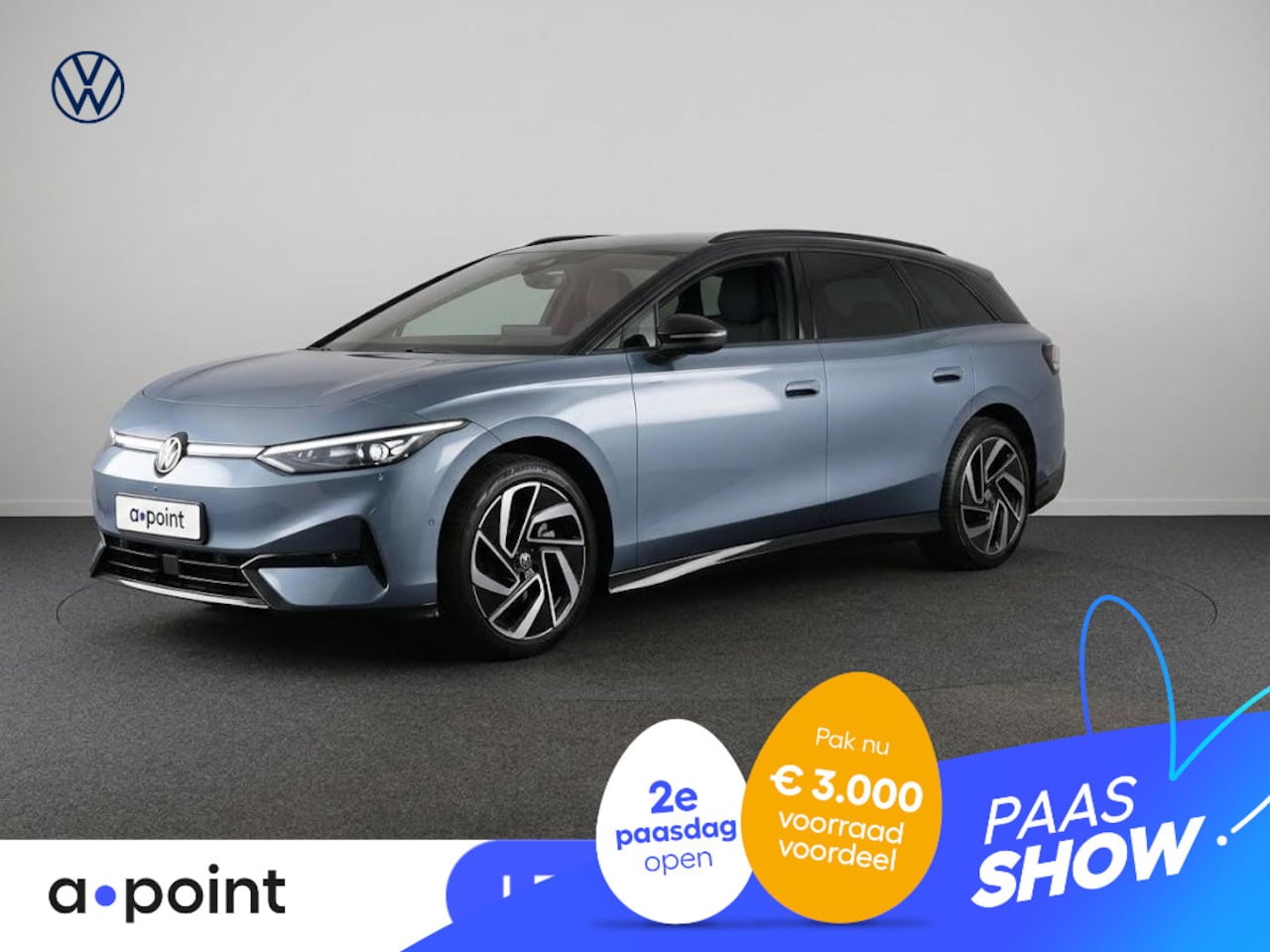 Volkswagen ID.7 Tourer - Pro Limited Edition 77 kWh accu 286 PK | Velgen 20" | 360 graden camera | Stoel & Stuurver - AutoWereld.nl