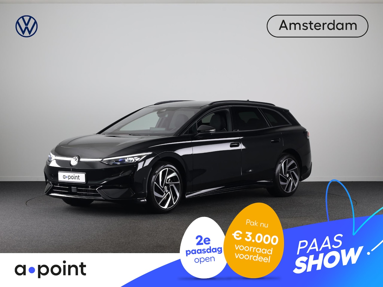 Volkswagen ID.7 Tourer - Limited Edition 77 kWh accu 286 PK | Velgen 20" | Stoel & Stuurverwarming | - AutoWereld.nl