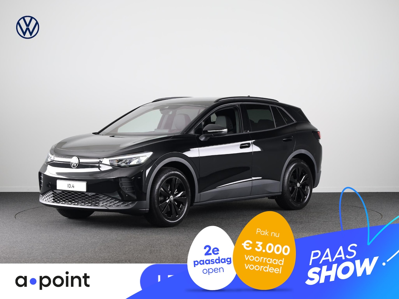 Volkswagen ID.4 - Pro Limited Edition 77 kWh accu 286 PK | 19" LM | Black Edition | Stoel & Stuurverwarming - AutoWereld.nl