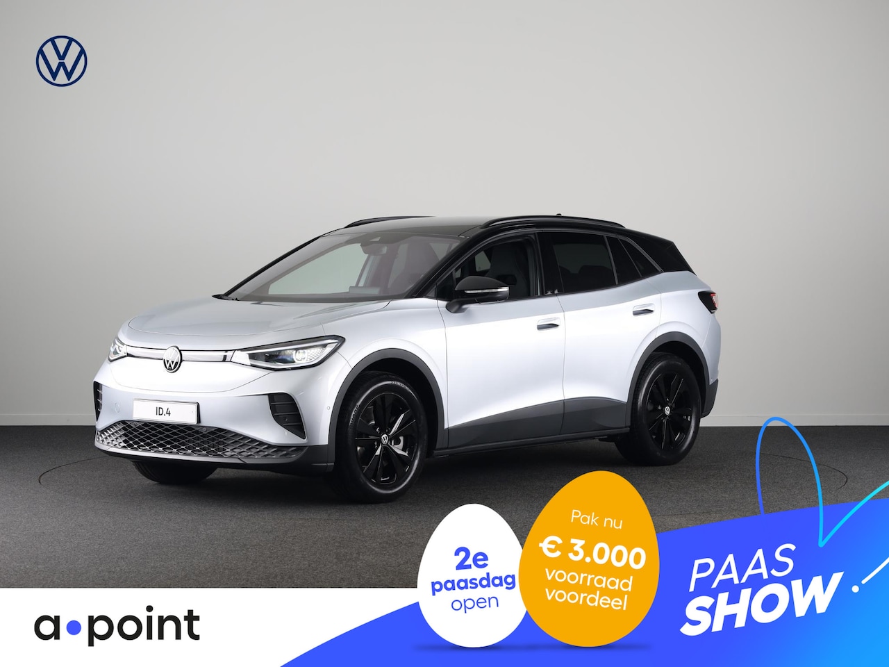 Volkswagen ID.4 - Pro Limited Edition 77 kWh accu 286 PK | 19" LM | Black Edition | Stoel & Stuurverwarming - AutoWereld.nl