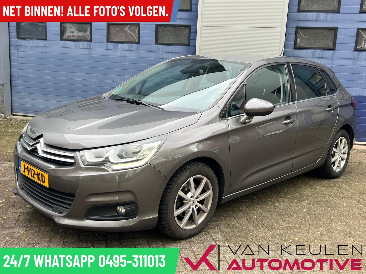 Citroën C4 - 1.6 BlueHDi Euro 6 l Trekhaak l Navi l Netjes! - AutoWereld.nl