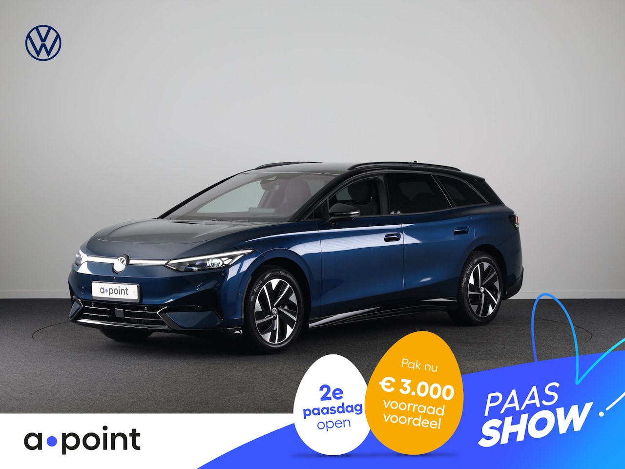 Volkswagen ID.7 Tourer - Pro Limited Edition 77 kWh accu 286 PK | Velgen 19" | Trekhaak| Stoel & Stuurverwarming | - AutoWereld.nl