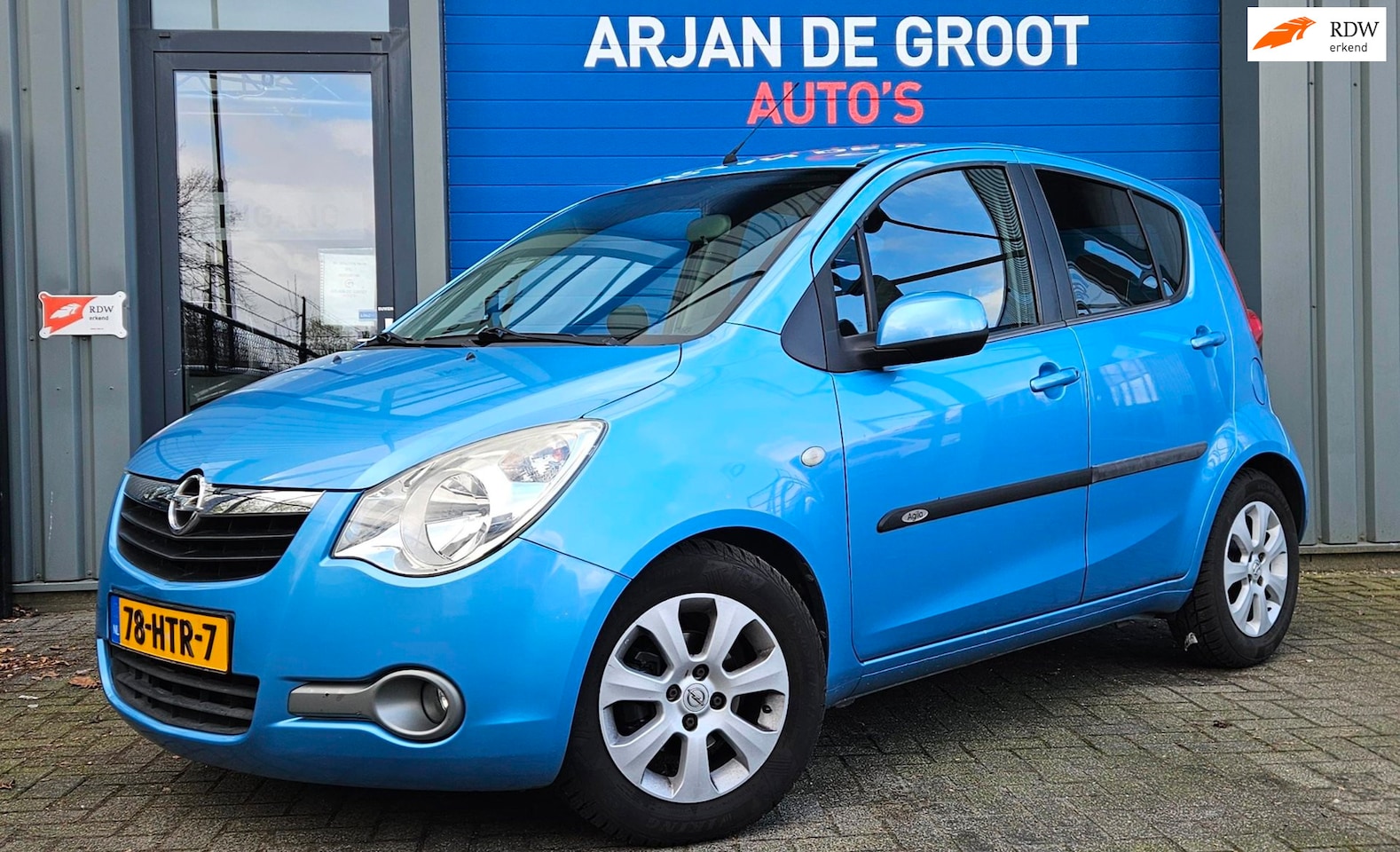 Opel Agila - 1.2 Enjoy AUTOMAAT Hoge zit Airco Elec pakket APK - AutoWereld.nl