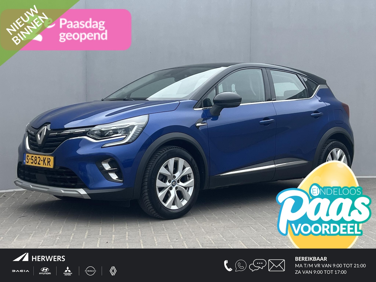 Renault Captur - 1.6 E-Tech Plug-in Hybrid 160 Intens / Easy Driving Pack / Apple carplay & Android auto / - AutoWereld.nl