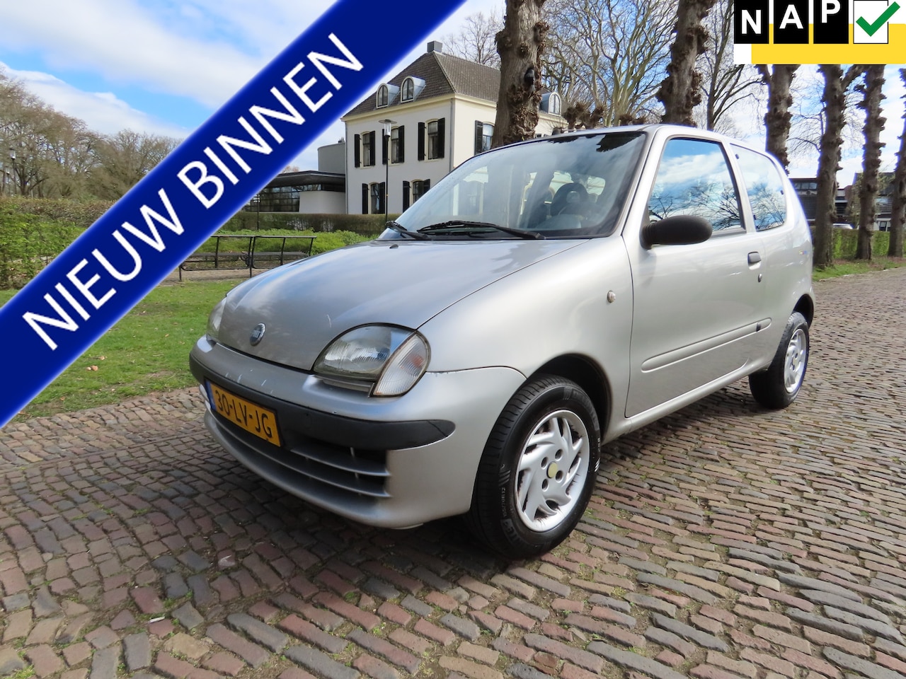 Fiat Seicento - 1.1 Team LM Velgen ***Apk t/m 9-10-2026***Zuinige Auto*** - AutoWereld.nl