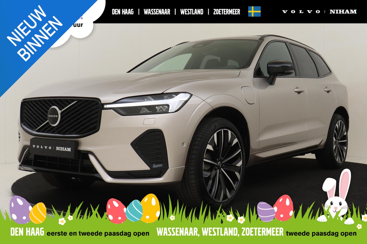 Volvo XC60 - II T6 PLUG-IN HYBRID AWD ULTRA DARK *NIEUW!* -PANO.DAK|HARMAN/KARDON|HEAD-UP DISP.|360°CAM - AutoWereld.nl