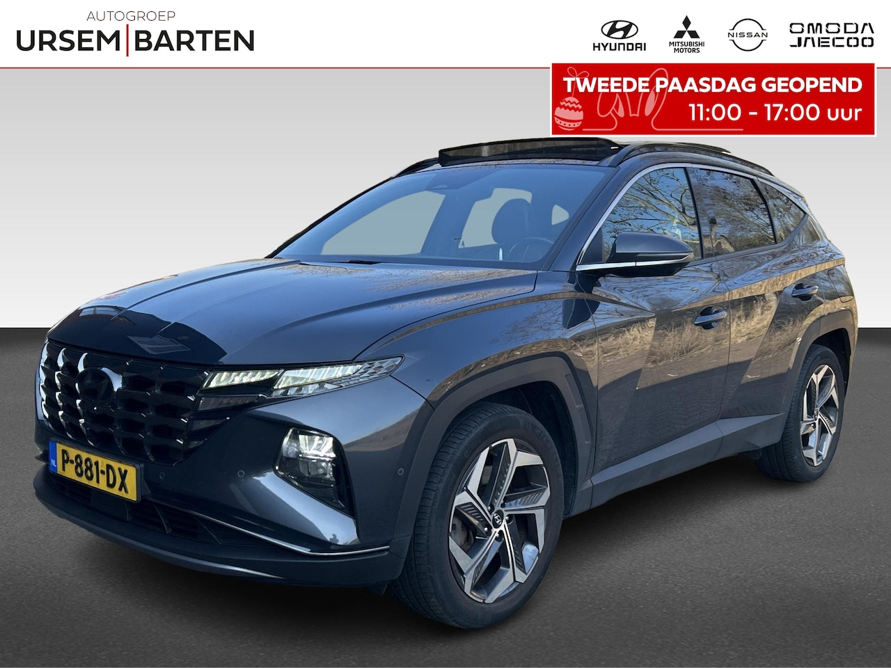 Hyundai Tucson - 1.6 T-GDI HEV Premium Sky / Panoramadak / Adaptieve cruisecontrol | 360 graden camera sto - AutoWereld.nl