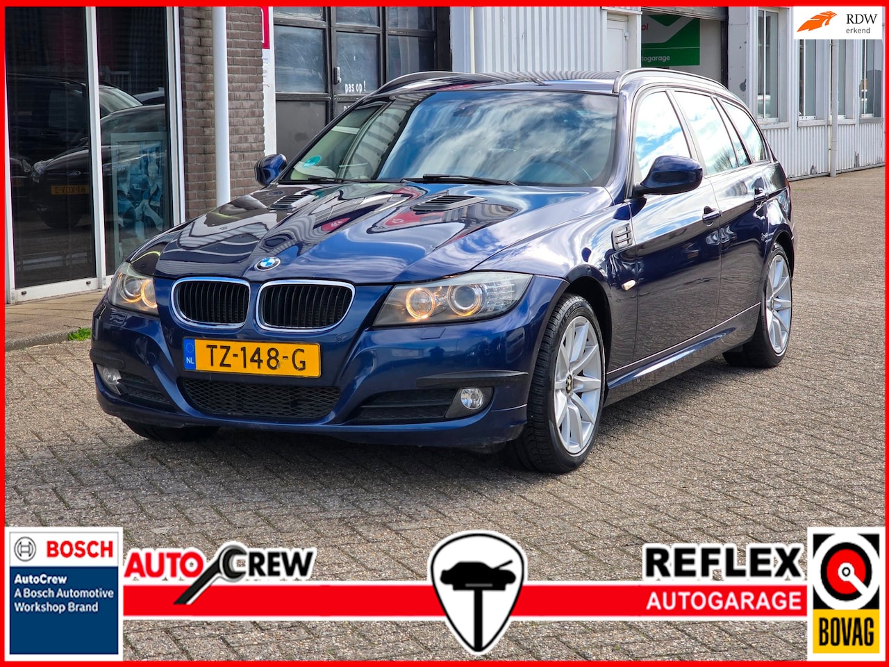 BMW 3-serie Touring - 320d High Executive AUTOM.|NAVI|LEDER|CRUISE - AutoWereld.nl