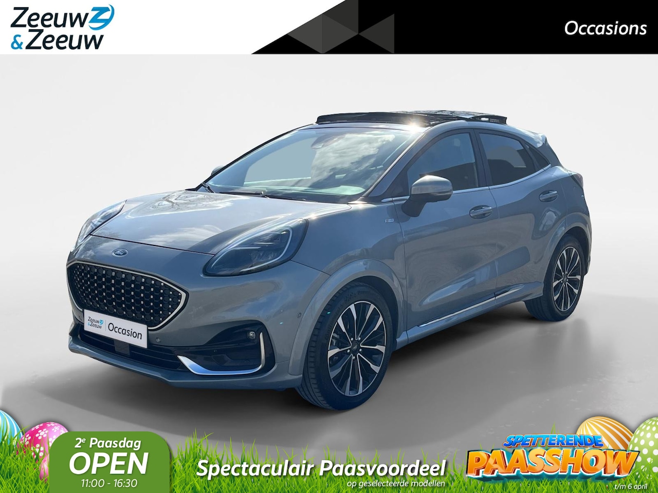 Ford Puma - 1.0 EcoBoost Hybrid ST-Line X Vignale | Winterpack | Panoramadak | Driver Assistance Pack - AutoWereld.nl