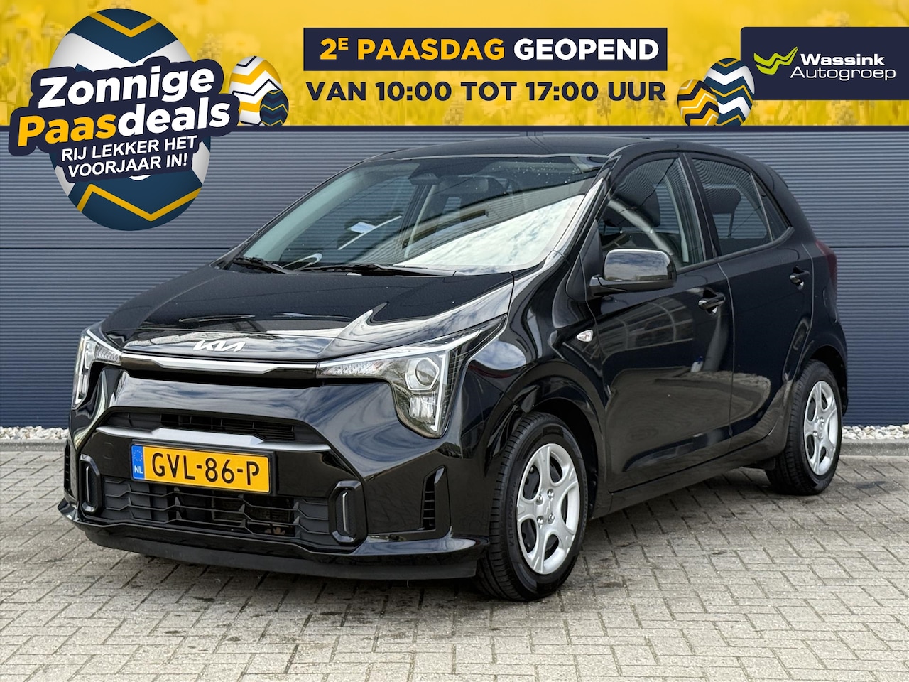 Kia Picanto - 1.0 DPi 67pk 4-zits DynamicLine Nieuw Model | Navigatie | Carplay / Android Auto | Camera - AutoWereld.nl