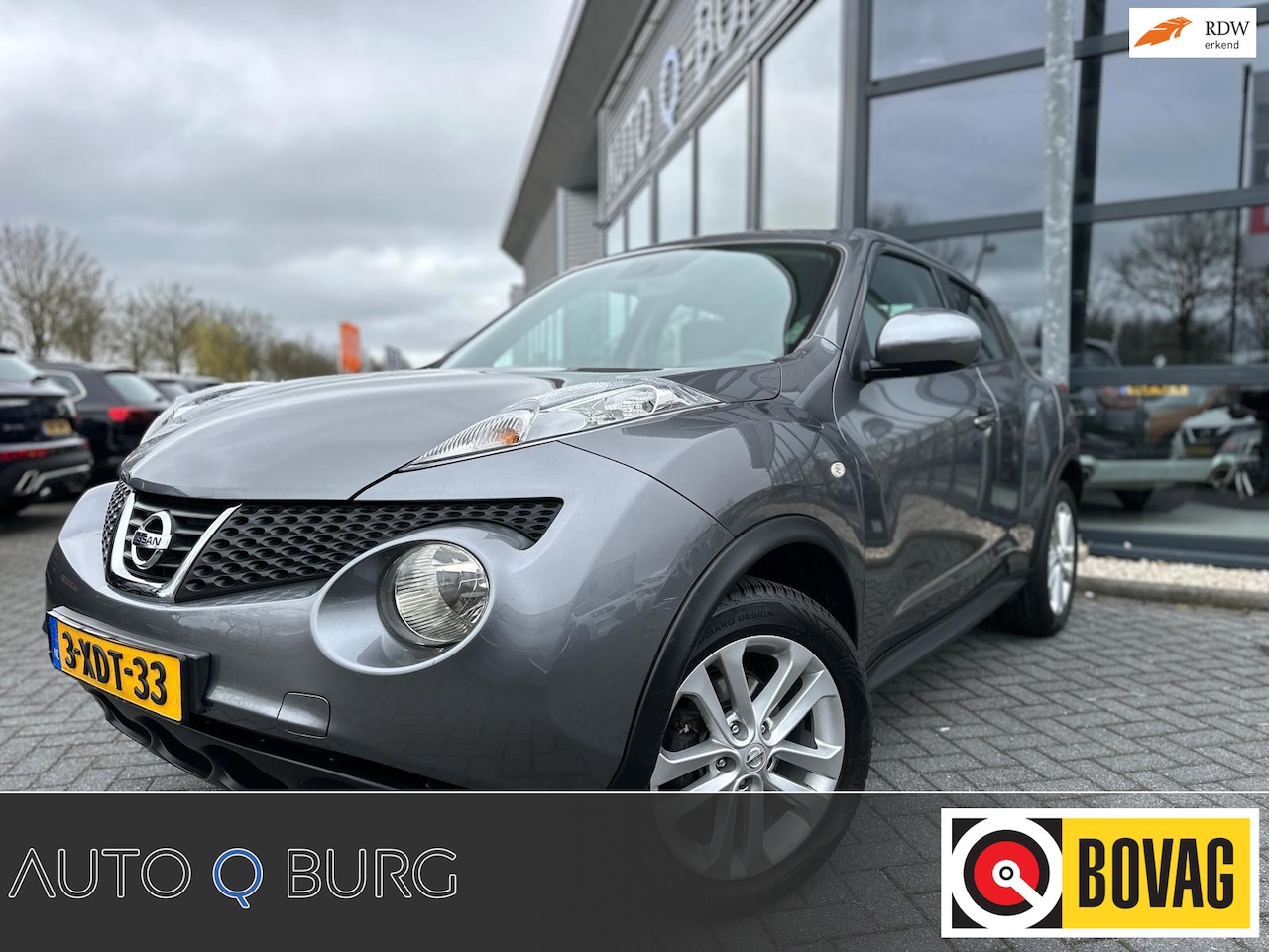 Nissan Juke - 1.6 Acenta | Automaat | Trekhaak | Cruise | Airco | Goed Onderhouden | - AutoWereld.nl