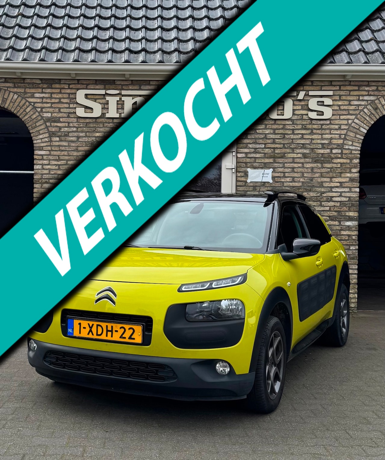 Citroën C4 Cactus - 1.2 VTi Feel Bj 2014 weinig kilometers Paas kleur koopje - AutoWereld.nl