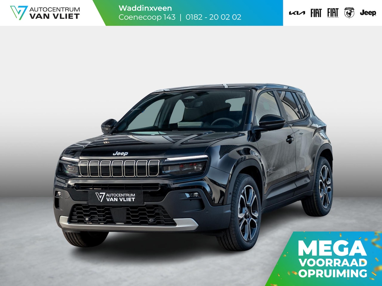Jeep Avenger - Summit 54 kWh | Uit voorraad leverbaar | Schuif/Kanteldak | Winter Pack | Infotainment&Con - AutoWereld.nl
