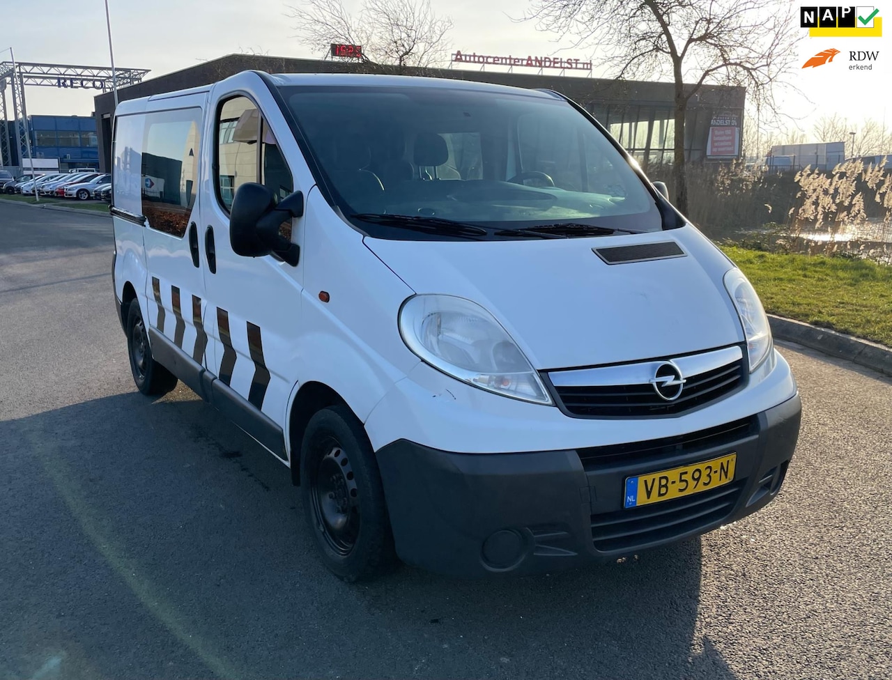 Opel Vivaro - 2.0 CDTI L1H1 DC EcoFLEX 2.0 CDTI L1H1 DC EcoFLEX, 6pers, Navi, Bluetooth, Nap, Export! - AutoWereld.nl