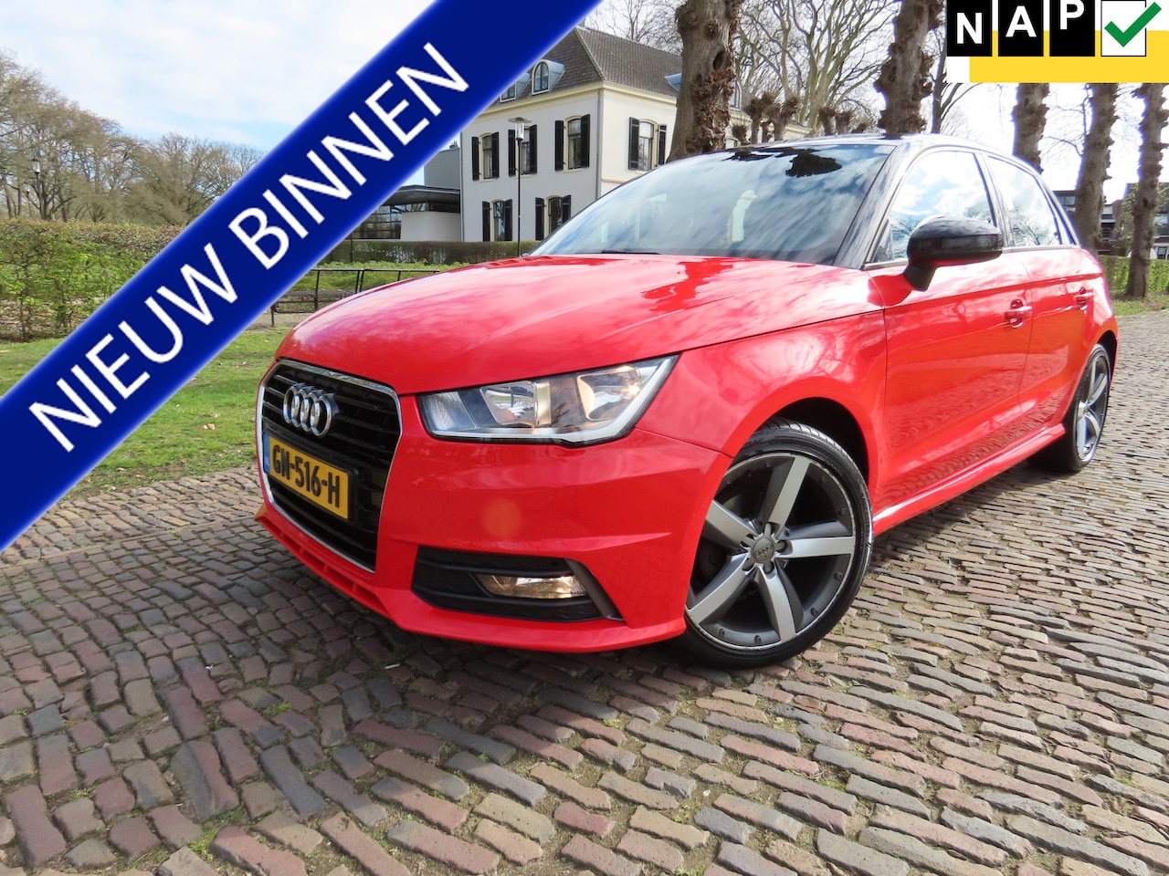 Audi A1 Sportback - 1.0 TFSI Adrenalin S-Line 1E Eigenaar Airco Cruisecontrol Carplay Navigaitie 5 Drs Isofix - AutoWereld.nl
