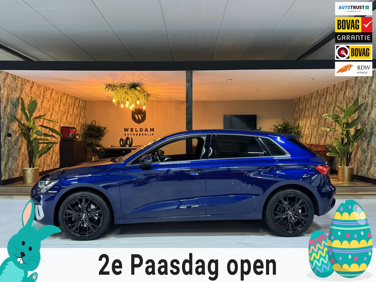 Audi A3 Sportback - 35 TFSI S edition Garantie Carplay StoelVW Elek Stoelen Elek Achterklep ACC Navi Clima Led - AutoWereld.nl