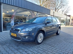 Ford Focus Wagon - 1.6 Titanium APK Januari 27 Origineel NL Trekhaak Parkeersensoren Climate Controle Cruise