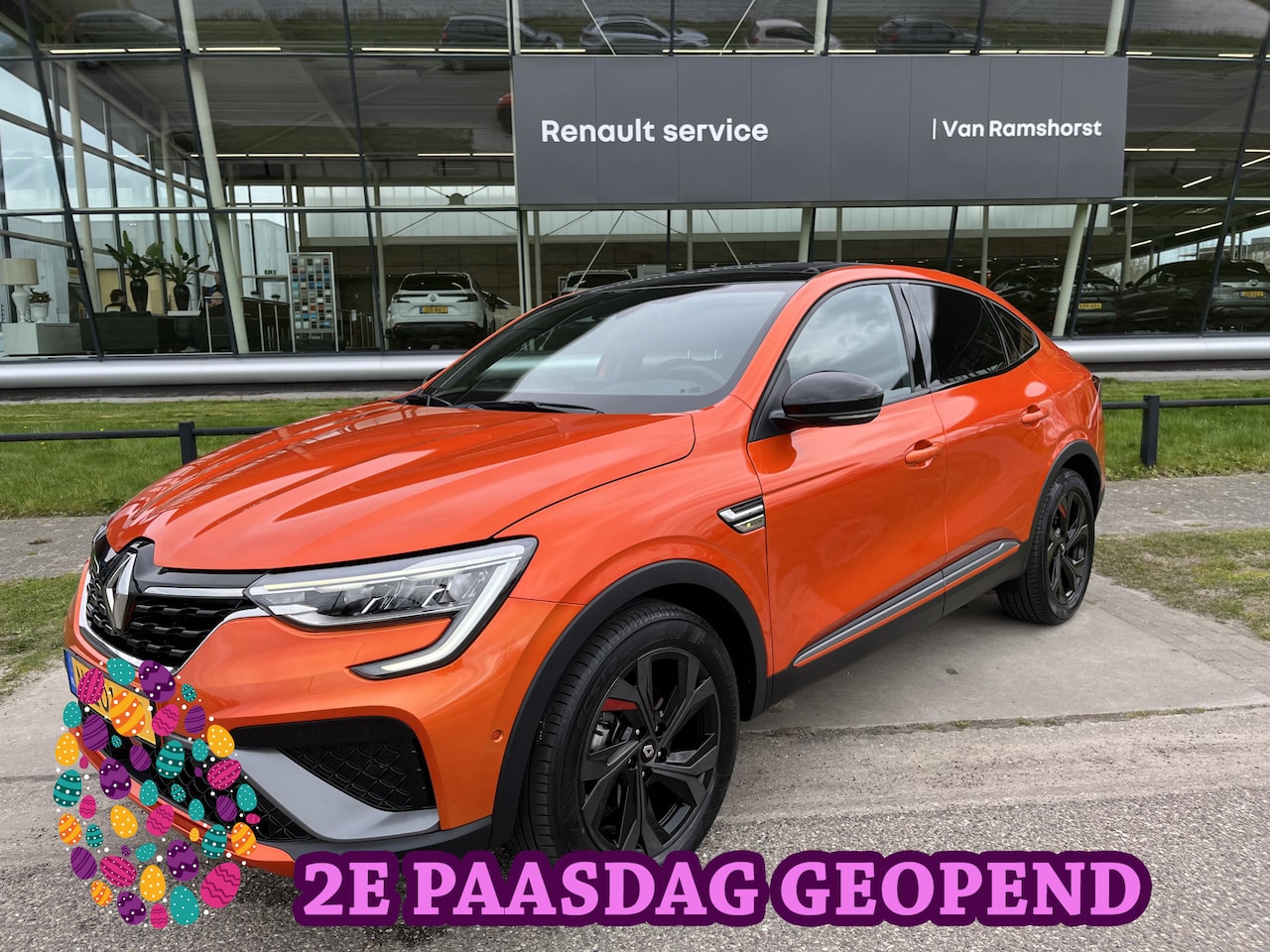 Renault Arkana - 1.6 E-Tech Hybrid 145 R.S. Line Panoramdak / Trekhaak weg klapbaar / Camera / Stoelverw.+S - AutoWereld.nl