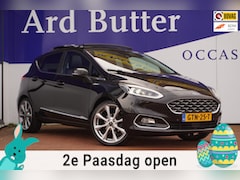 Ford Fiesta - 1.0 EcoBoost Hybrid Vignale 125PK +Led+stoel&stuurverw+Panodak+nav+camera+Volleder = SUPER