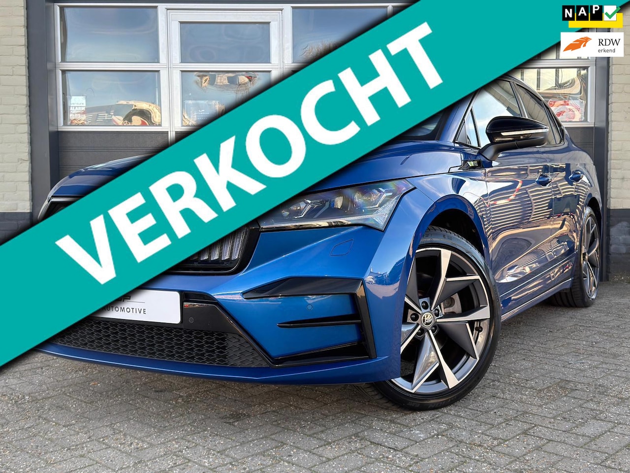 Skoda Enyaq Coupé iV - 80 RS / NL-auto / BTW / Pano / 300pk - AutoWereld.nl