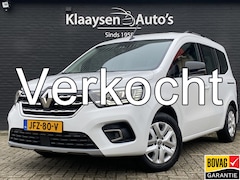 Renault Kangoo - 1.3 TCe 100 pk | 5 persoons | trekhaak | parkeersensoren | half leder interieur | cruise c