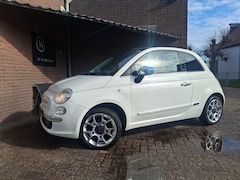 Fiat 500 C - 1.2 Lounge Cabrio Automaat Airco / Carplay / Sound System / Blouthoot / Parkeer Sensoren /