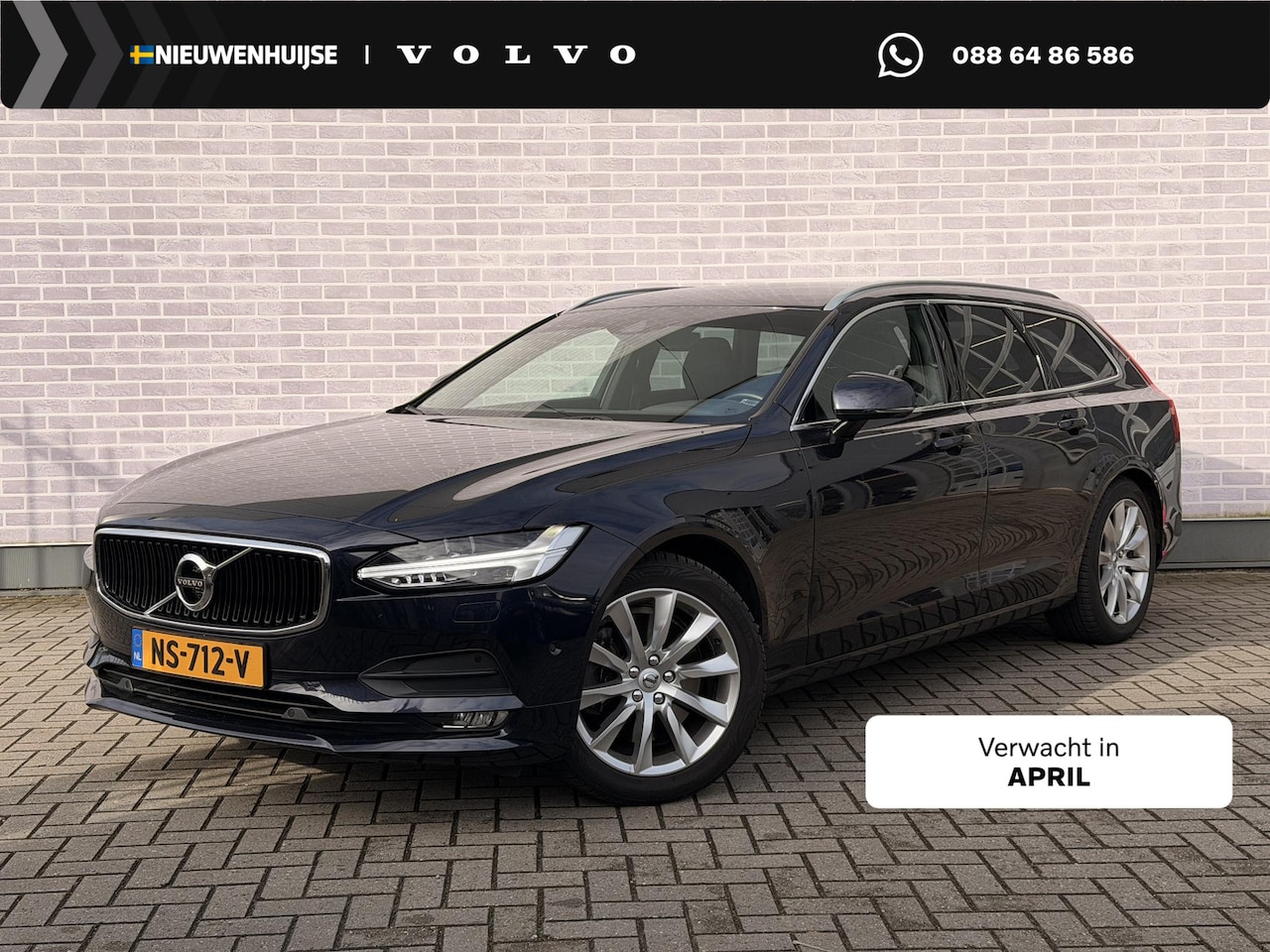 Volvo V90 - 2.0 T5 Momentum | Stoelverwarming | Adaptive Cruise Control | Apple CarPlay | Adaptieve Ko - AutoWereld.nl