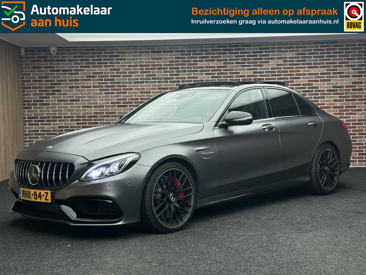 Mercedes-Benz C-klasse - AMG 63 S Kuip | Memory | HeadUp | burmeister | Panorama - AutoWereld.nl