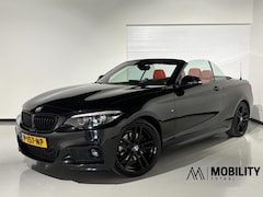 BMW 2-serie Cabrio - 220i M Sport 184pk AUT LCI|Facelift|H&K|18''|Leder|Camera|Navi|Shodowline|