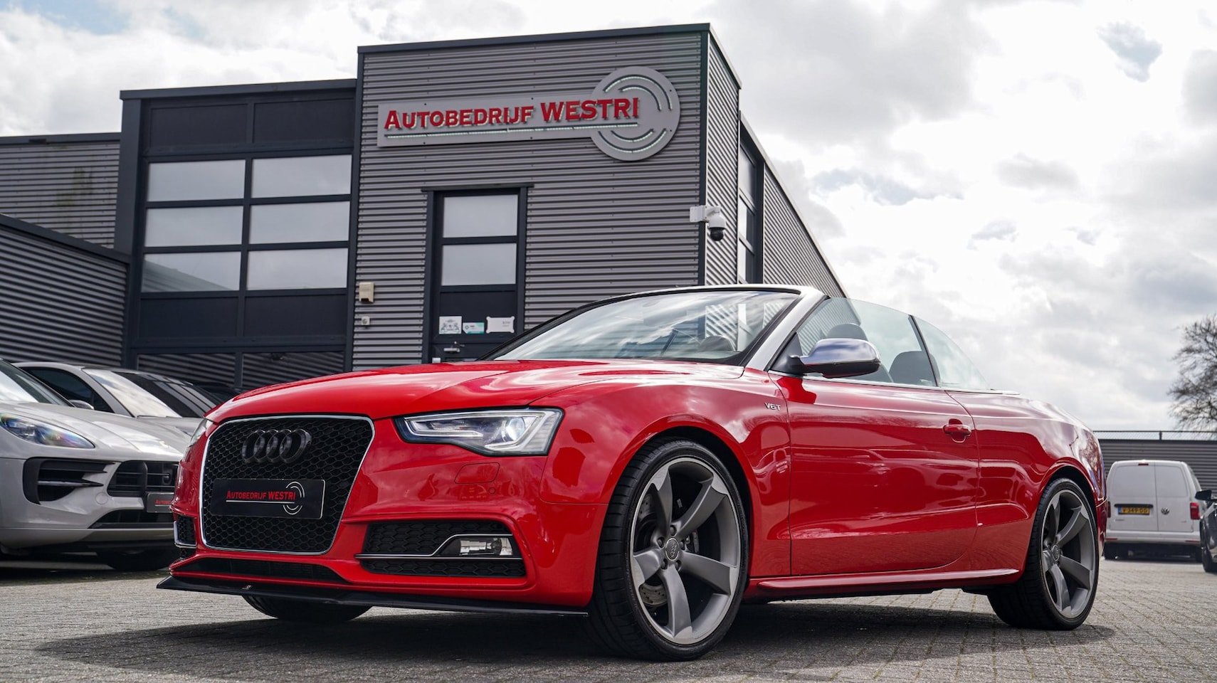 Audi A5 Cabriolet - 3.0 TFSI S5 quattro Pro Line | Stoelverwarming | Elektrische voorstoelen | Carbon Interieu - AutoWereld.nl
