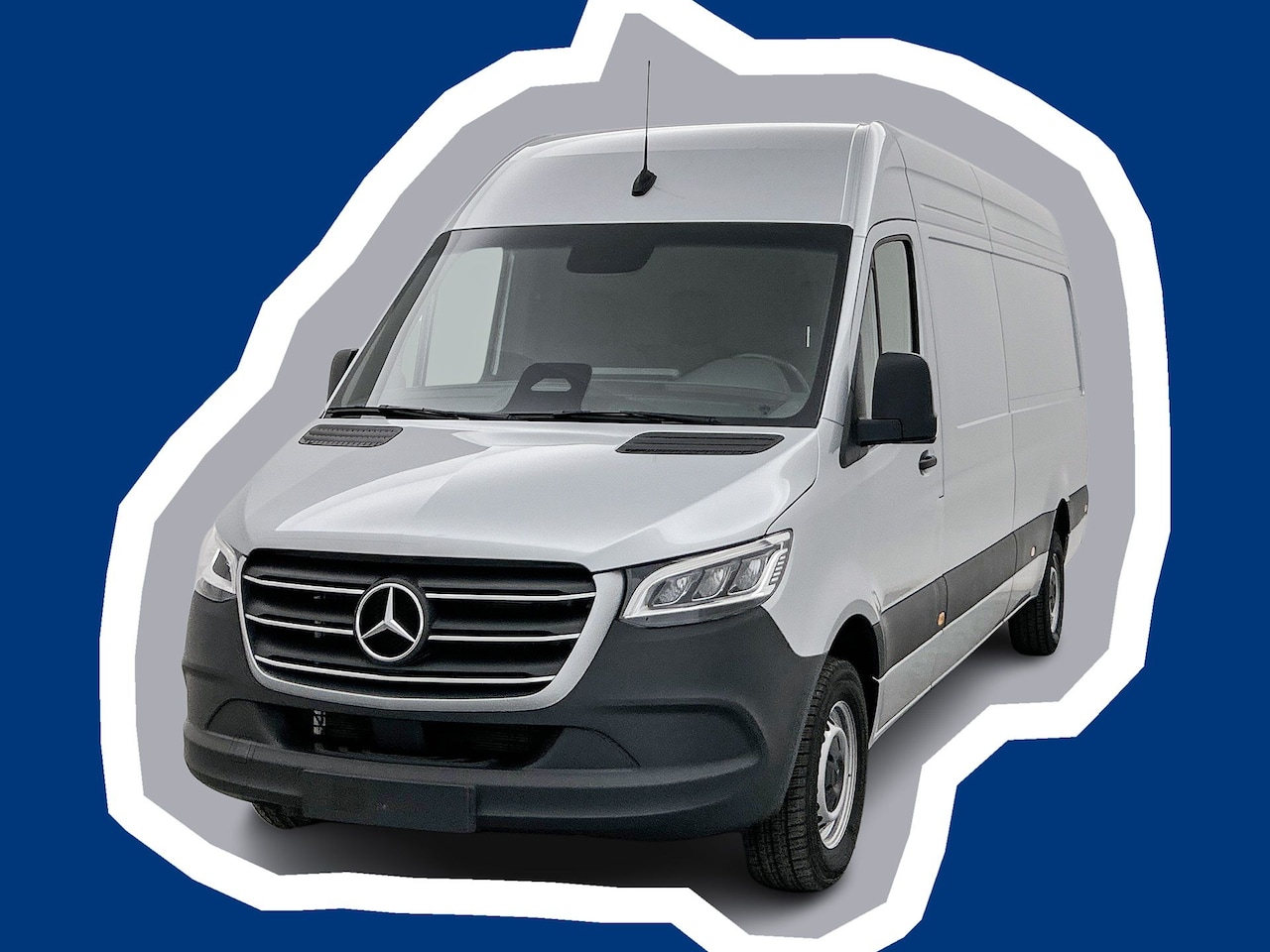 Mercedes-Benz Sprinter - 317 1.9 CDI L3 Pro Distronic Eektrische Schuifdeur Trekhaak Betimmering Navigatie Carplay - AutoWereld.nl