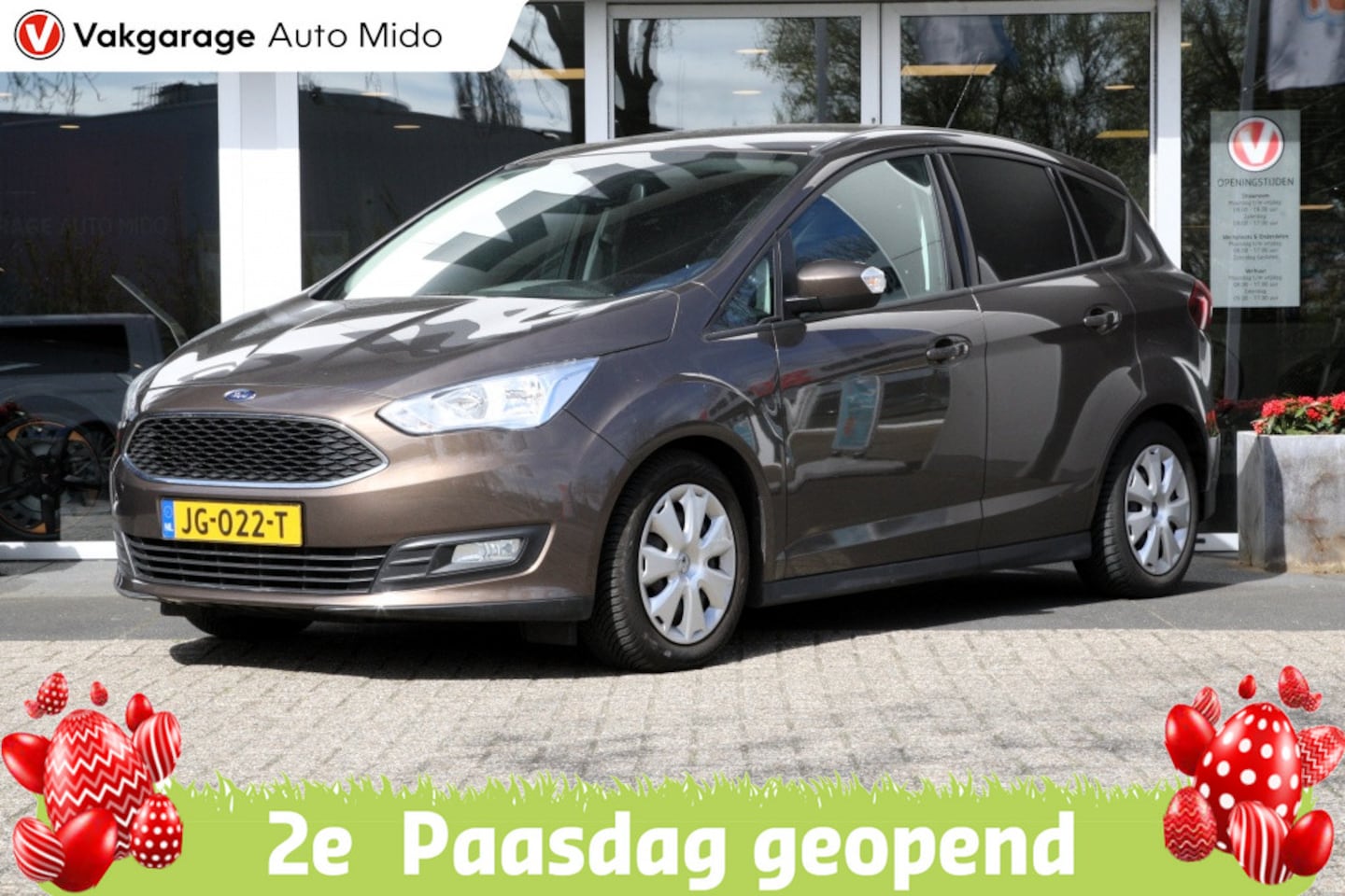 Ford C-Max - 1.0 Titanium | lage km stand | trekhaak - AutoWereld.nl