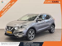 Nissan Qashqai - 1.3 DIG-T N-Connecta Panorama dak PDC VA+ 360 Camera Airco Climatronic Navi Carplay 18" LM
