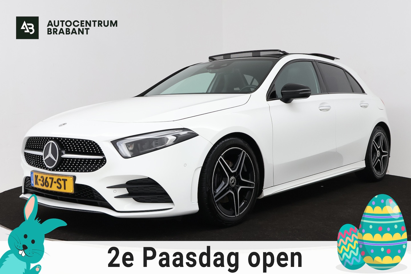 Mercedes-Benz A-klasse - 180 Business Solution AMG (PANORAMADAK, STOELVERWARMING, CAMERA, ELEKTR STOELEN, NAVIGATIE - AutoWereld.nl