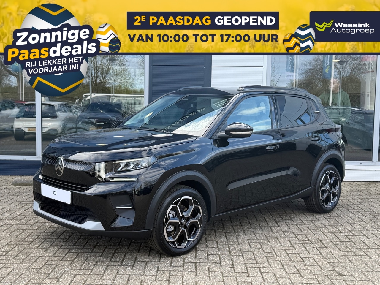 Citroën C3 - 1.2 Hybrid 110pk Aut Max | Navigatie | Cruise Control | Camera | Parkeersensoren | Apple C - AutoWereld.nl