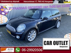MINI Clubman - 1.6 Cooper 116Dkm. Xenon, A/C, Stoelvw, CC, PDC, LM, – Inruil Mogelijk –